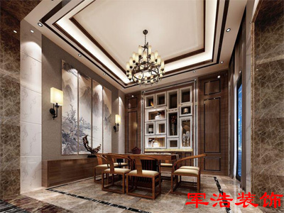 杨浦宝山宾馆装潢设计施工图
