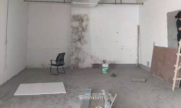 嘉兴路水电整体翻新施工现场图